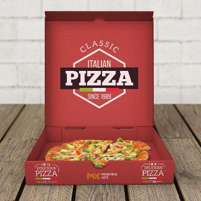Printed Pizza Box