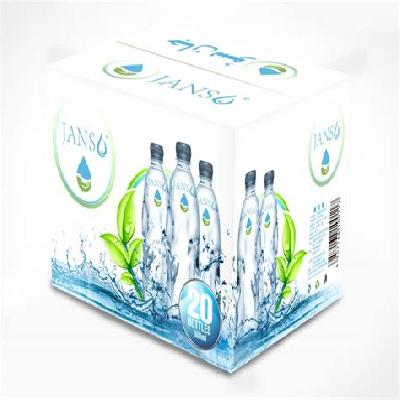 Water Bottle Packaging Box Sheet