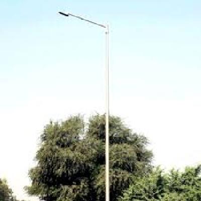 Gi Octagonal Street Light Pole