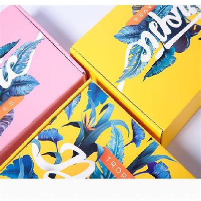 Color Printed Corrugated Box