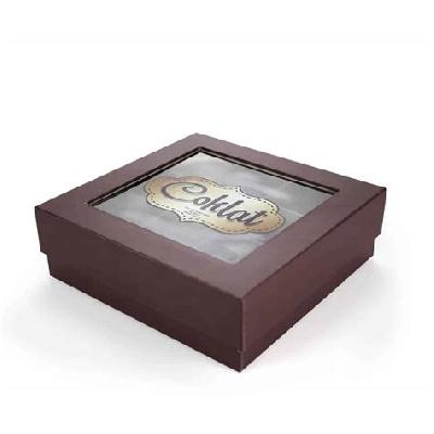 Rigid Chocolate Box 11.25 X7.5 X1.25 -24 Cavity