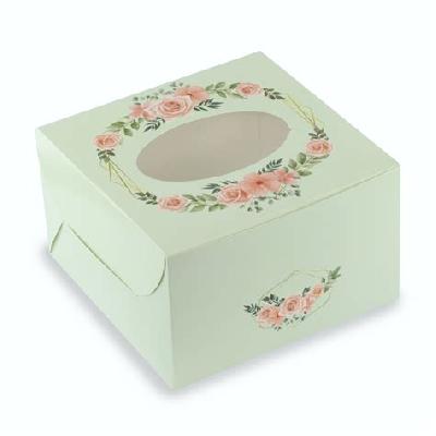 Rigid Chocolate Box 9.25 X9.25 X1.25 - 25 Cavity