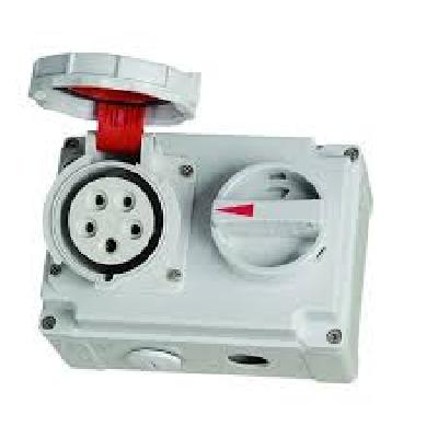 Socket with Interlock Switch