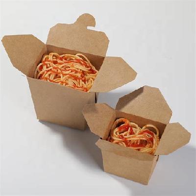 Kraft Paper Food Packaging Box