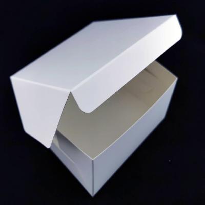Plain White Paper Meal Packaging Box