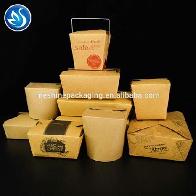 Printed Paper Noodle Packaging Box