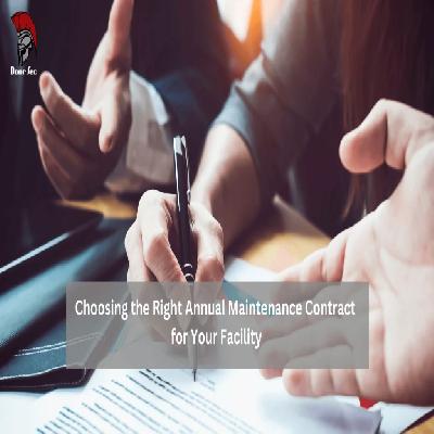 Annual Maintenance Contract Services