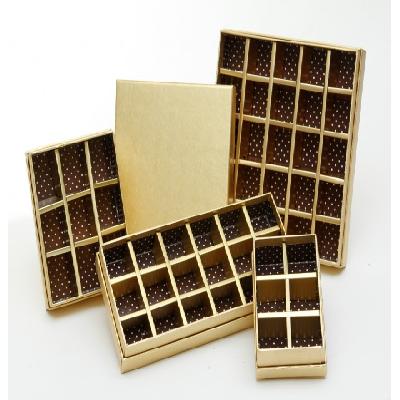 12 Partition Chocolate Cardboard Box