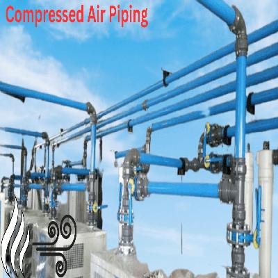 High Compressor Air Pressure Piping Works