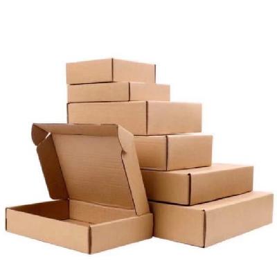 Kraft Paper Plain Corrugated Box