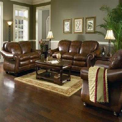 Brown Living Room Sofa