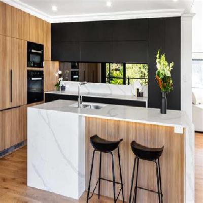 Modern Kitchen White And Black