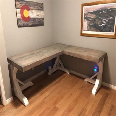 Office Table Home Made