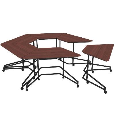 Trapizium Shape Table