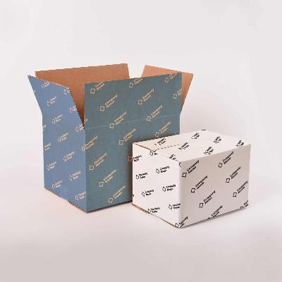Multi Coloured Corrugated Packaging Box