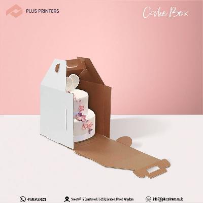 Printed Corrugated Cake Box