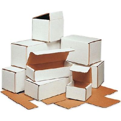 White Corrugated Box