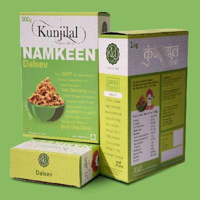 Namkeen Corrugated Packing Boxes