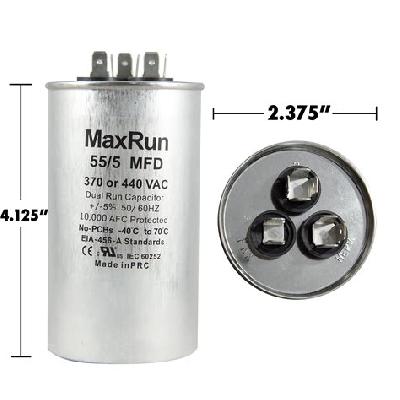 Air Conditioner Dual Capacitors