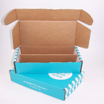 White Printed Corrugated Boxes