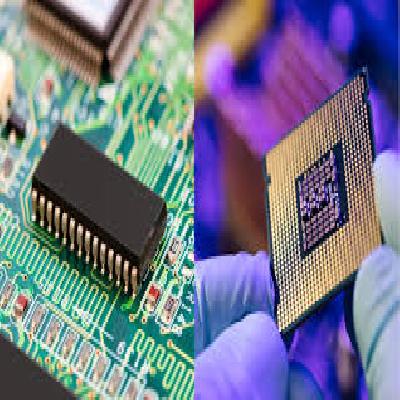 Microprocessor IC Chip