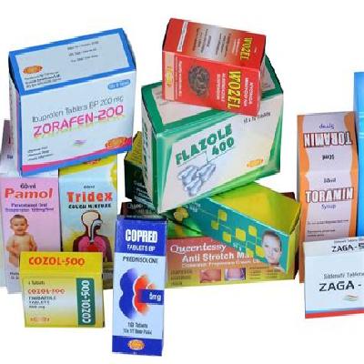 Pharmaceuticals Printed Cartons