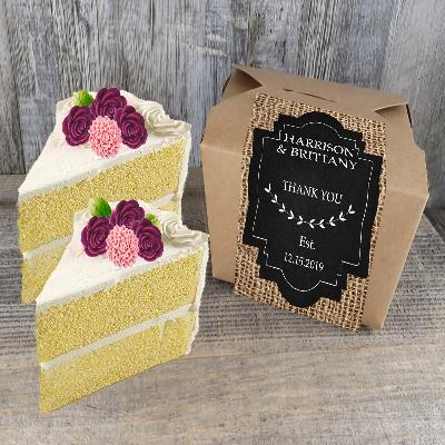 Take Away Cake Boxes With Custom Printed