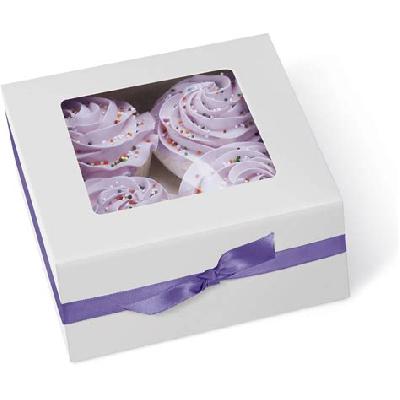White Cupcake Box