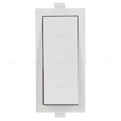 White Modular Switch