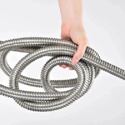 METAL HOSE FLEXIBLE WITH PVC COATING