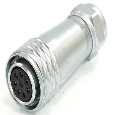 Silver Circular Connector
