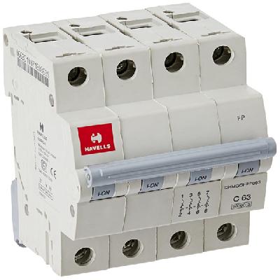 Havells 63A Four Pole MCB