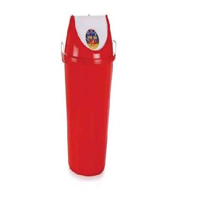 Aristo Red Plastic Dustbin