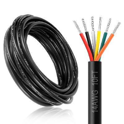 Black Electric Cables