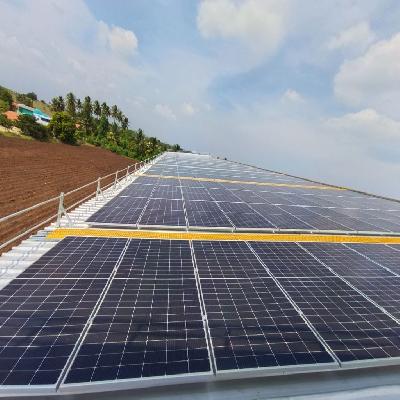 Domestic Grid Connected Rooftop Solar PV Power Plant