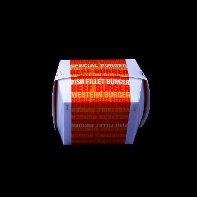 printed Burger box