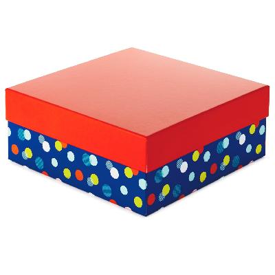 Square Multicolored Box