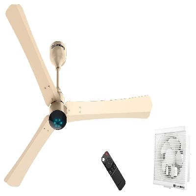 Gorilla Efficio  Energy Saving 5 Star Rated Ceiling Fan With Remote Control And BLDC Motor