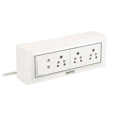 3 Socket Electric Switch Board