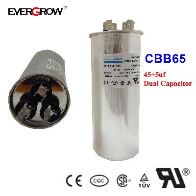 Jimcap Dual Rated Air Conditioner Capacitor