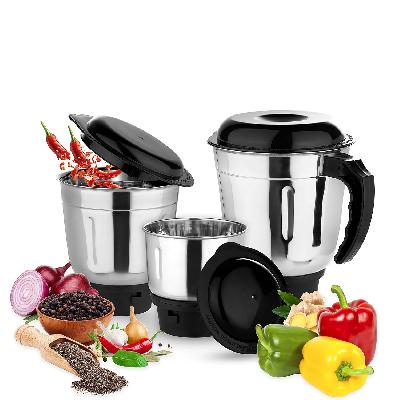 Stainless Steel Mixer Grinder Jar