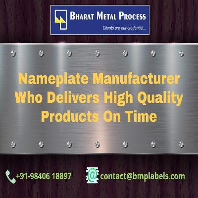 Bharat Kraft Aluminum Nameplate