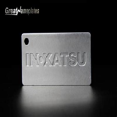 Unique Aluminum Nameplate