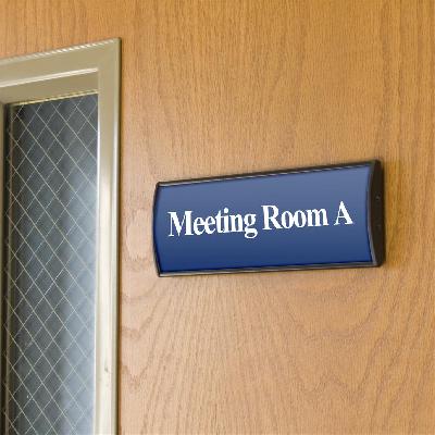 Wall Mounted Aluminum Nameplate