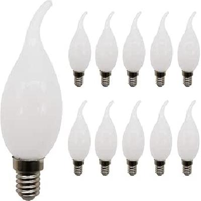 Frosted Glass Candle Bulb