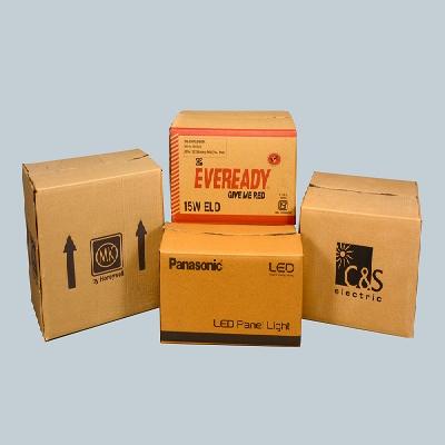 5 Ply Narrow Flute Printed Corrugated Packaging Boxes