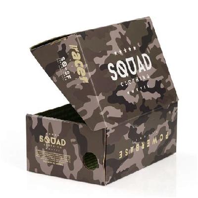 Printed Corrugated Shoe Box