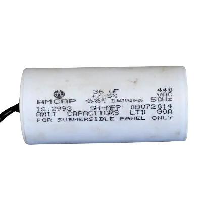 36 MFD Tag Motor Capacitor