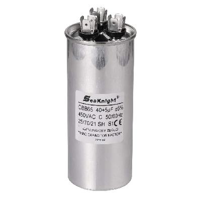45 4 MFD Aluminum Air Conditioner Capacitor