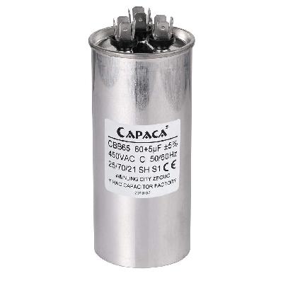 50 4 MFD Aluminum Air Conditioner Capacitor